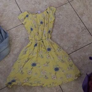 Girls justice dress and cat and jack jean jacket